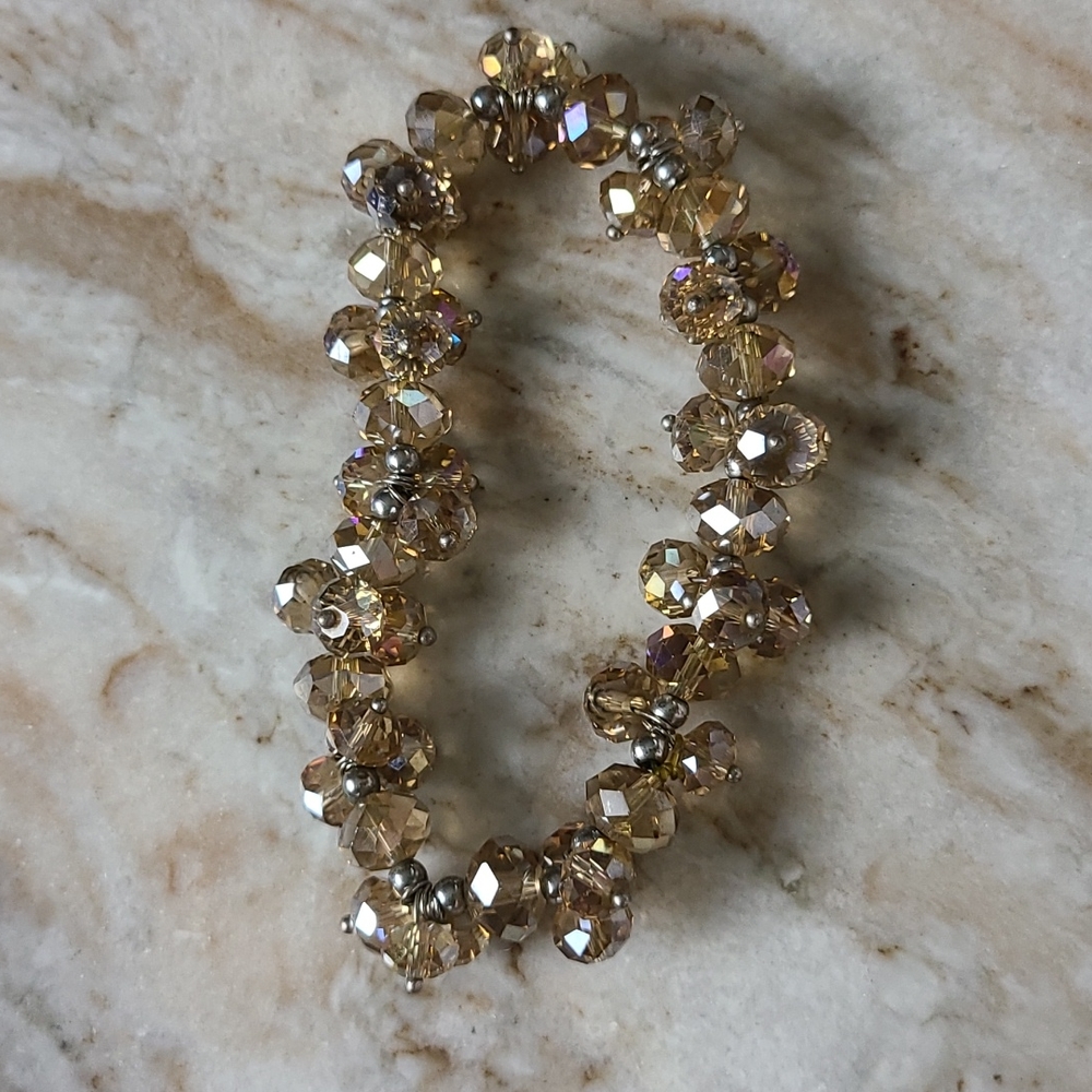 Fancy Stretch Beaded Bracelet